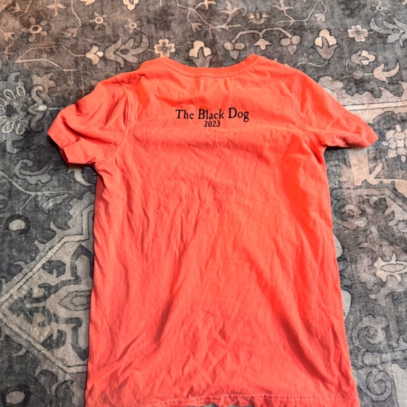 The Black Dog kids top short sleeve size XXS fits  10-12  100% cotton - Picture 5 of 7